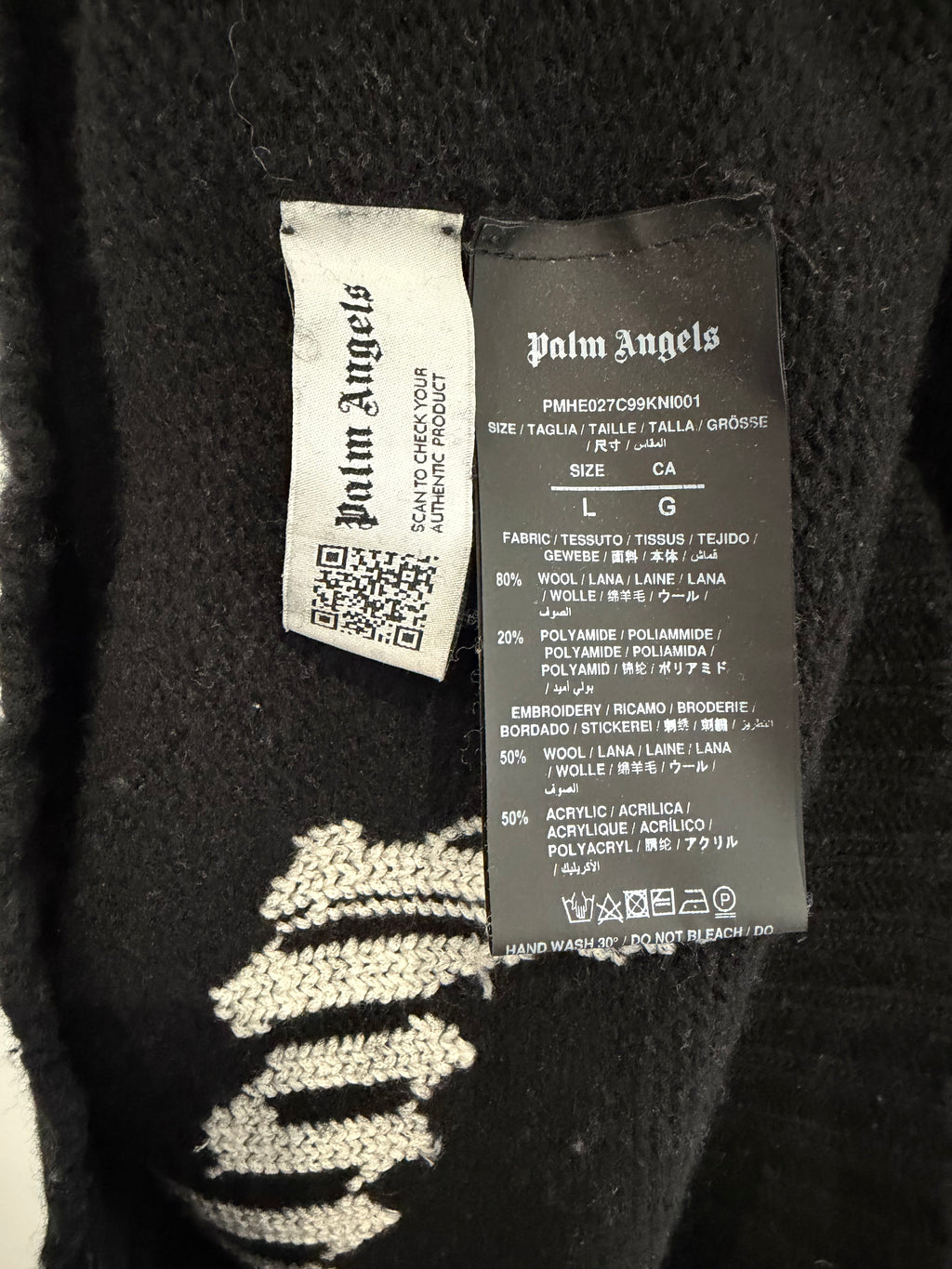 Pull en laine Palm Angels