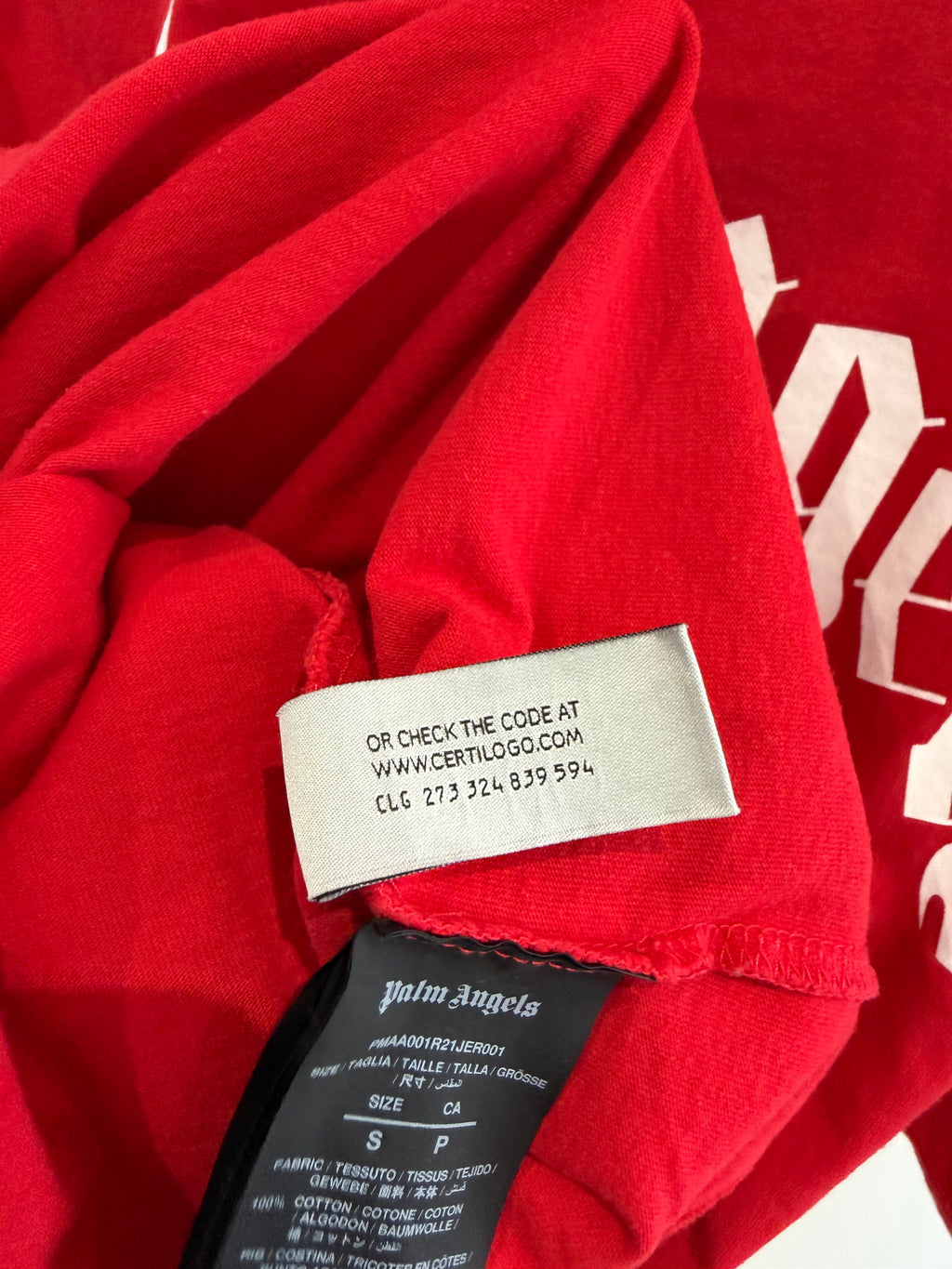 T-shirt Palm Angels