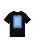 T-shirt Casablanca GRADIANT BLUE
