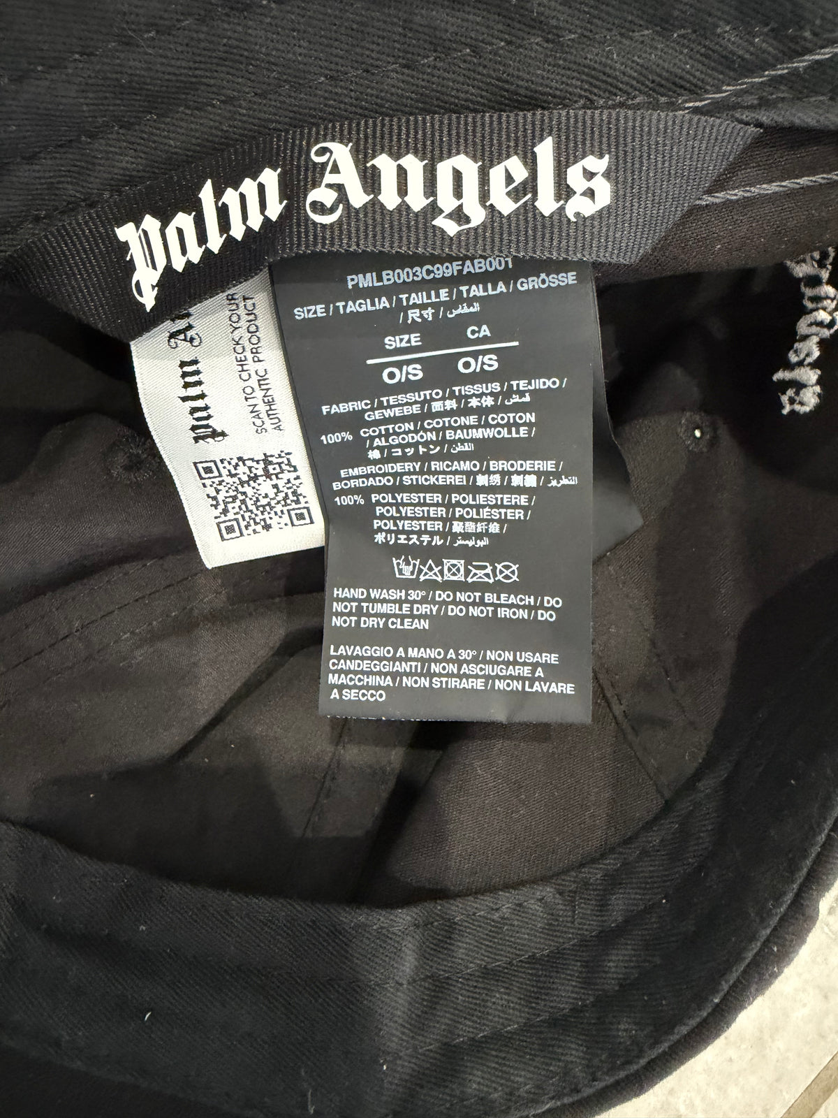 Casquette Palm Angels