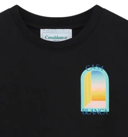 T-shirt Casablanca ARCHE COLORÉ